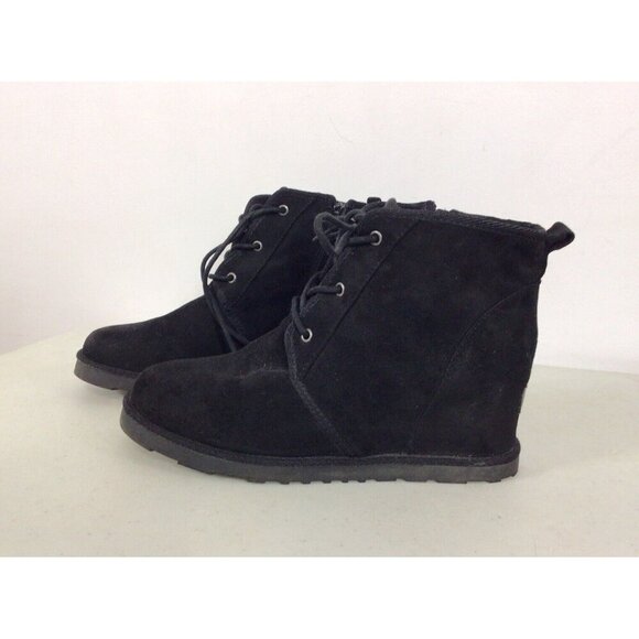 Aspen Suede Ankle Boots Lace Up Womens 9 - Picture 1 of 7